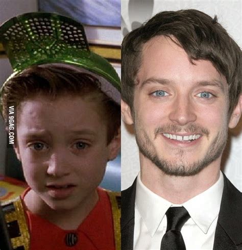 I didn't know that elijah wood was in back to the future II - 9GAG