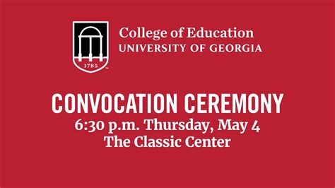 UGA College of Education Convocation Ceremony - Spring 2017 - YouTube