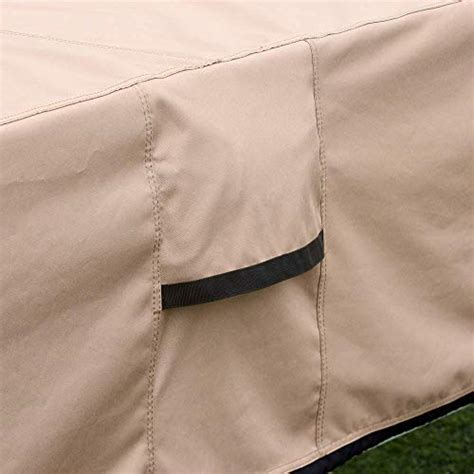 UCEDER Hot Tub Cover Cap Heavy Duty Polyester(Actual Size 85''x85''x20 ...