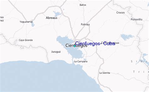 Cienfuegos, Cuba Tide Station Location Guide