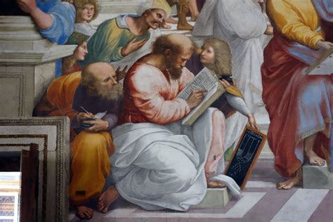 Raphael, Pythagoras | Raphael, School of Athens, fresco, 150… | Flickr