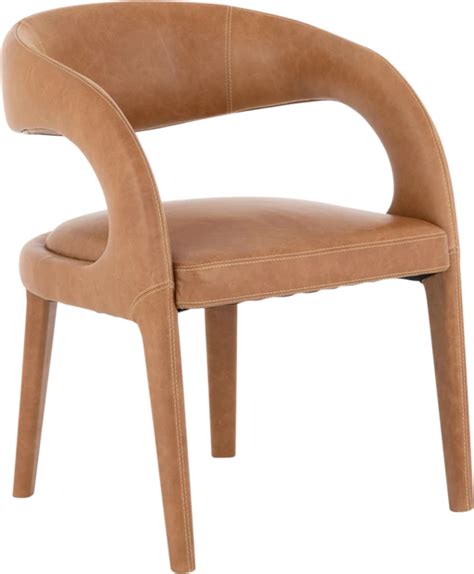 Wyatt Dining Chair – Butterscotch - Dining Chair Low Back Dining Chairs, Walnut Dining Chair ...