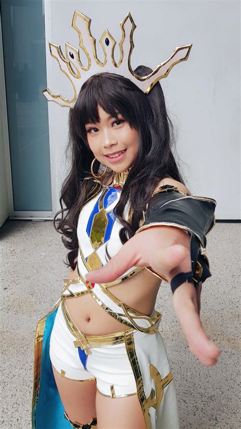 I cosplay Ishtar. After hitting the gym like crazy for 2 months to fit ...