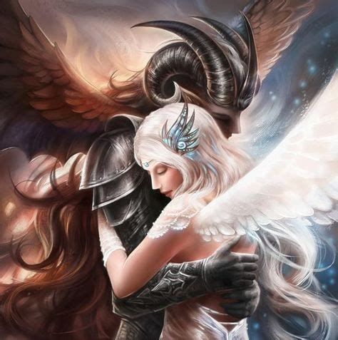 21 best Angel & demon love images on Pinterest | Demons, Dark angels ...