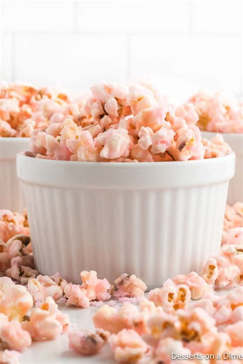 Pink Popcorn - the Best Pink Popcorn Recipe