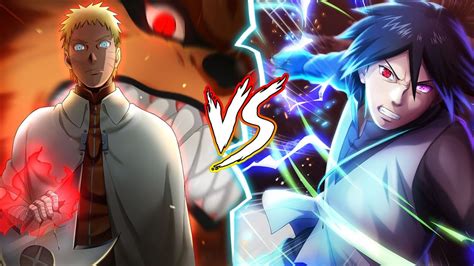 NARUTO HOKAGE VS SASUKE ADULTO | LA PELEA mas LEGENDARIA del ANIME ...