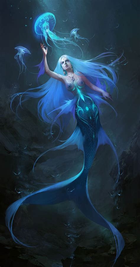 Pin by Ailee on Mermaids | Fantasy creatures art, Mythical creatures art, Mermaid art