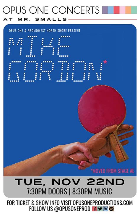 Mike Gordon Moves Venues for Pittsburgh Show