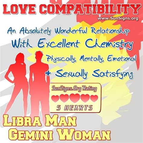 Libra Man And Gemini Woman Love Compatibility | Sun Signs