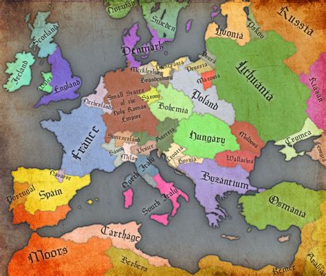 Renaissance Europe - 1500 by GTD-Orion on DeviantArt