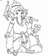 Ganesha Coloring Pages  Home sketch template