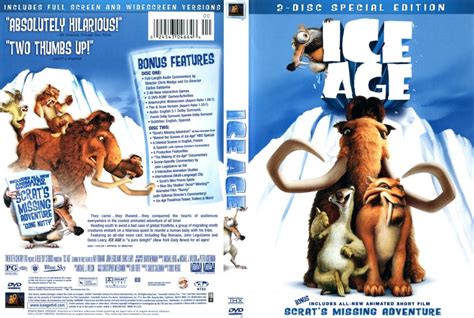 Ice Age - Movie DVD Scanned Covers - 211Ice Age :: DVD Covers