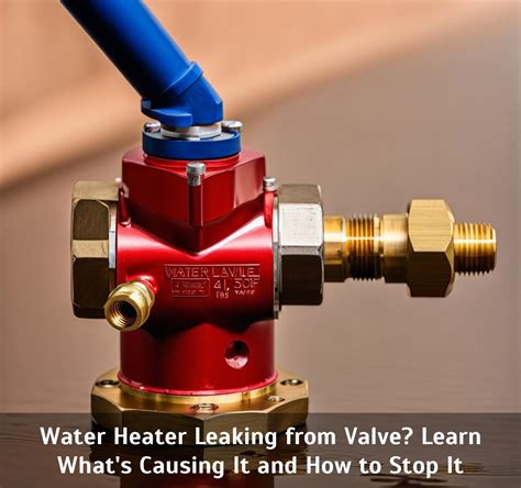 Water Heater Leaking from Valve? Learn What's Causing It and How to Stop It - Vassar Chamber