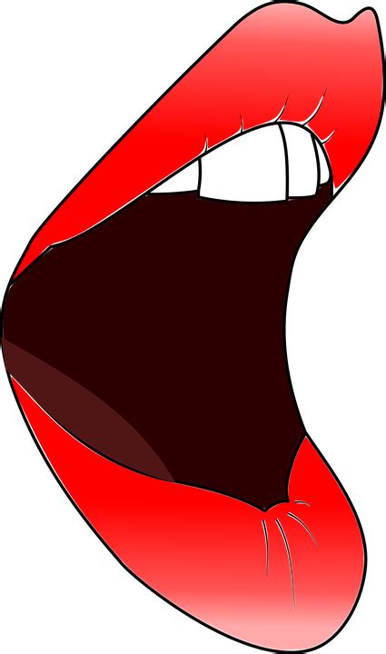 Lips Mouth Woman - Free vector graphic on Pixabay