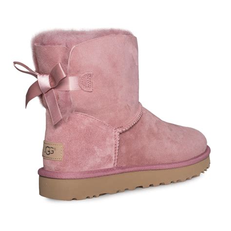 UGG Mini Bailey Bow II Pink Dawn Boots - Women's – MyCozyBoots