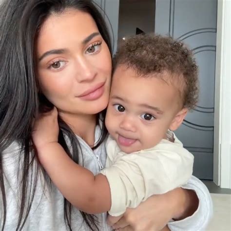 Kylie Jenner Shares Sweet Photo of Son Aire Bonding With Cousin Tatum