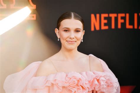 Millie Bobby Brown Went Vanilla Almond Blonde for the ‘Stranger Things’ Season 4 Premiere—See ...
