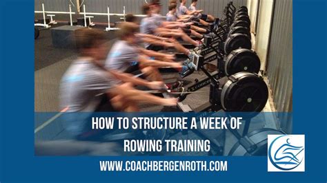 Rowing Training Plan: Structuring A Week Of Training