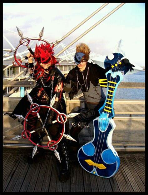 Axel and Demyx | Kingdom hearts cosplay, Kingdom hearts characters, Axel kingdom hearts