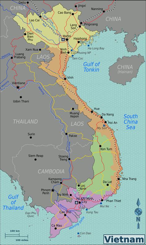 File:Vietnam Regions Map.png - Wikitravel Shared