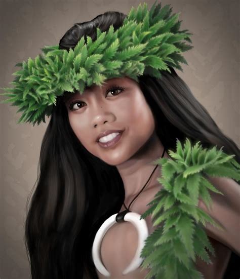 Hawaiian Portrait - WetCanvas: Online Living for Artists