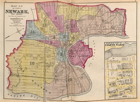 Newark Map – 1873 – The Visual History