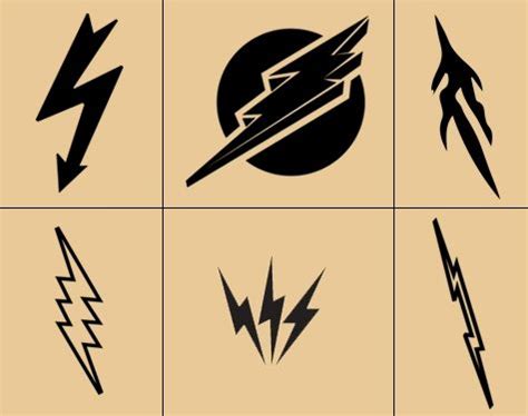 Kinds of lightning bolt tattoo designs | Lightning bolt tattoo, Bolt ...