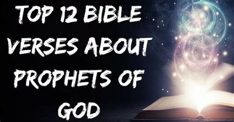 Top 12 Bible Verses About Prophets Of God