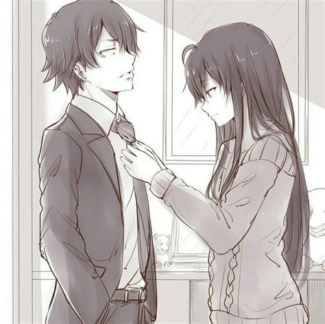 Hikigaya Hachiman and Yukinoshita Yukino - Yahari ore no Seishun Love Come wa Machigatteiru ...