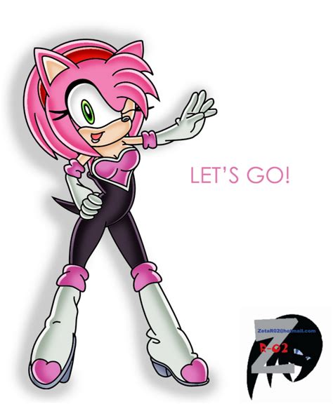 Rouge's Costume for Amy Rose by ZetaR02 - Fanart Central