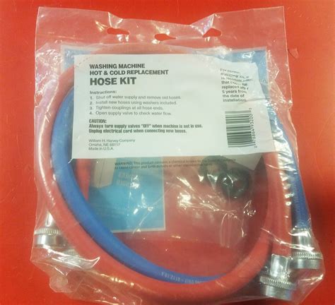 NEW Washing Machine Replacement Hose Kit | eBay