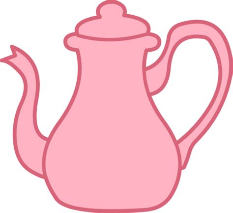 Pink Tea Clip Art Transparent HQ PNG Download | FreePNGImg