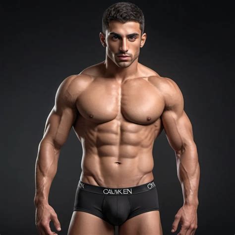 Photorealistic image of an arab type male fitness mo...