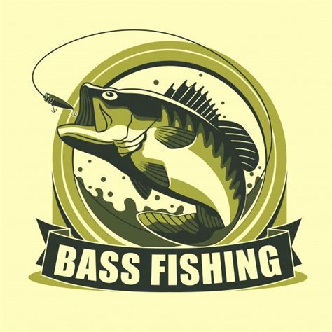 Bass Fishing Logo Tournament Badge | Chasse et peche, Pêche, Chasse