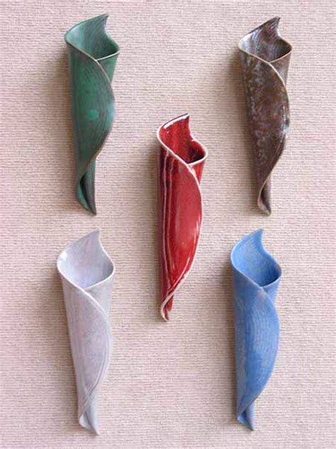 Home Designs And Decor , Decorative Wall Vase : Ceramic Colorful Wall Vase Ceramics Projects ...