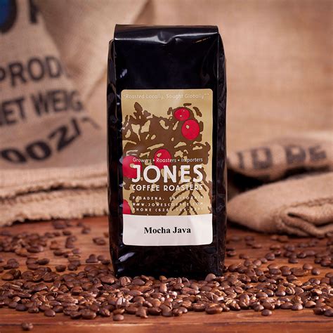 The Best Coffee - Mocha Java - Jones Coffee Roasters