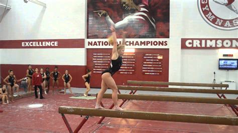 Alabama Gymnastics: Wow Wednesday with Kaitlyn Clark - YouTube