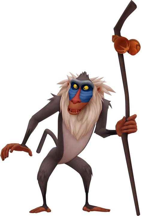 Rafiki in Kingdom Hearts | Король лев, Лев, Дисней картины