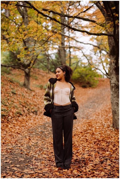 Okailey | Fall Senior Photos at Washington Park — Jasmine J. Photography - Portland Senior ...