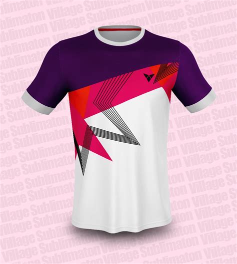 White and Violet Cricket Jersey Design | Jersey design, Jersey, Mens tops