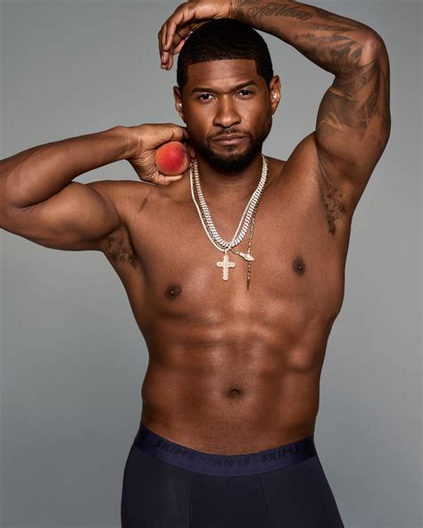 Usher Shows Off His Abs in New Skims Underwear Campaign | Us Weekly