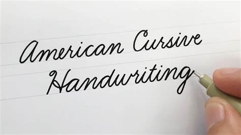 Cursive Alphabet Usa – AlphabetWorksheetsFree.com