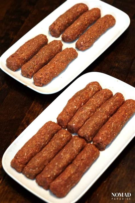 Mici / Mititei Recipe (Romanian Grilled Ground Meat Rolls)