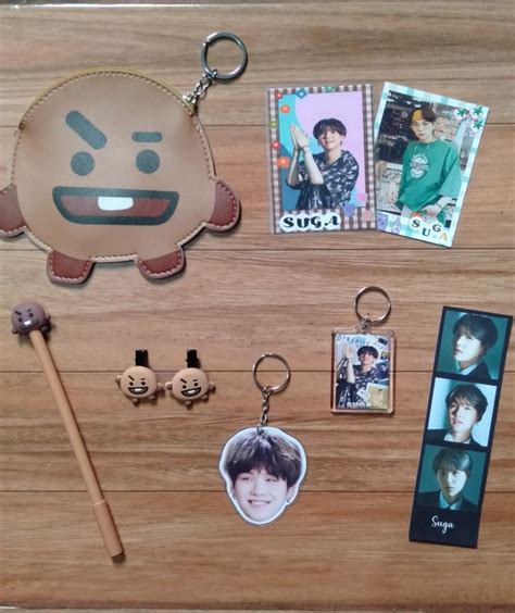 BT21/BTS SUGA MERCH BUNDLE, Hobbies & Toys, Memorabilia & Collectibles ...