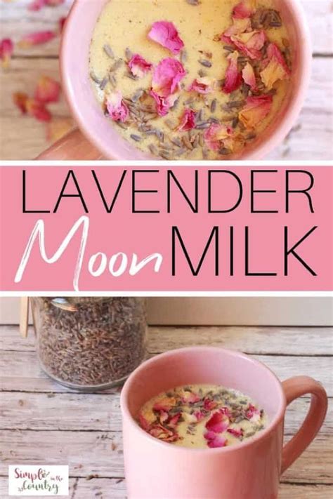 Relaxing Lavender Moon Milk