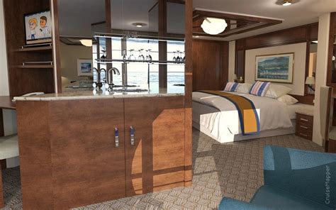 Pacific Explorer cabins and suites | CruiseMapper