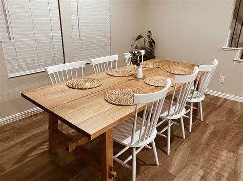 MÖCKELBY Table, oak - IKEA | Dining table makeover, Dinning room design, Diner table