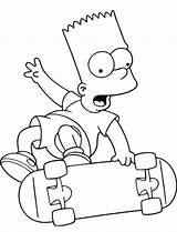 Simpson coloring Pages To Download And Print For Free sketch template