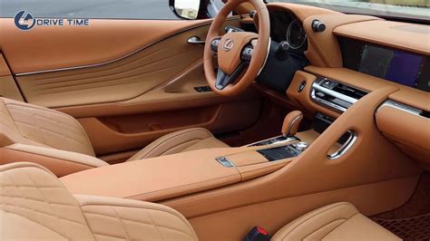 2021 Lexus LC Convertible INTERIOR — Highly crafted and sophisticated - YouTube