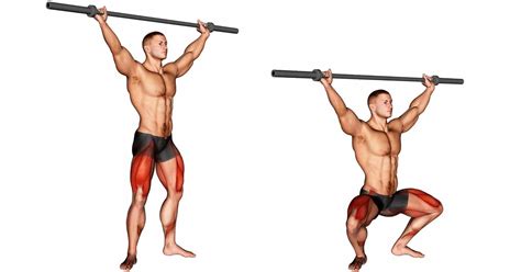 Barbell Overhead Squat Exercise: How-To, Tips. Variations and Videos